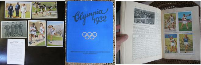 Альбом с вкладышами Олимпиада 1932