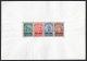 bl 2 - 10-лет организации "Зимняя помощь" - блок из 4-х марок с надпечаткой