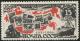161071A - Изображения советских почтовых марок на фоне контурной карты СССР. Печать фототип., перф. лин. 12 1/2